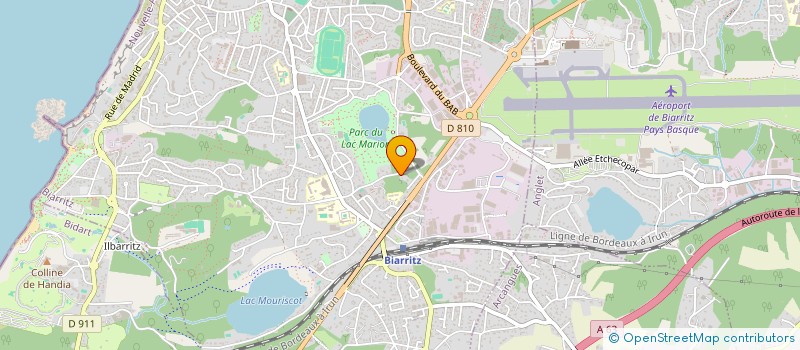 localisation de l'entreprise SCI 32 BIREMONT à BIARRITZ