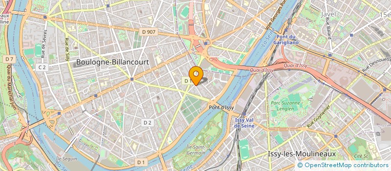 localisation de l'entreprise SCI 32 R DU FIEF A BOULOGNE à BOULOGNE-BILLANCOURT