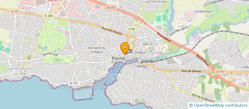 localisation de l'entreprise SCI 32 R MARECHAL FOCH  PORNIC