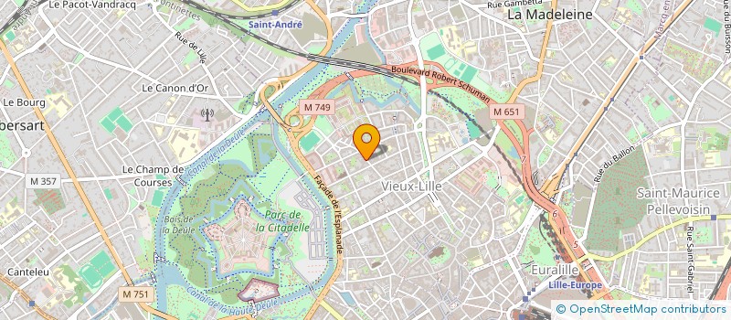 localisation de l'entreprise SCI 32 RUE DE GAND à LILLE