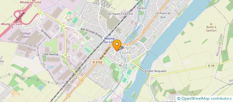 localisation de l'entreprise SCI 32 RUE DE LA GARE à MEUNG-SUR-LOIRE