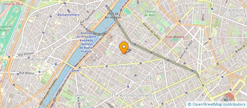 localisation de l'entreprise SCI 32 RUE DE LOURMEL  PARIS