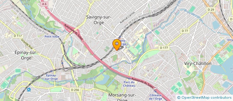 localisation de l'entreprise SCI 32 RUE DE PARIS à SAVIGNY-SUR-ORGE