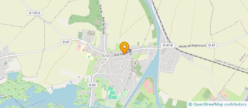 localisation de l'entreprise SCI 32 RUE FILY  ARLEUX