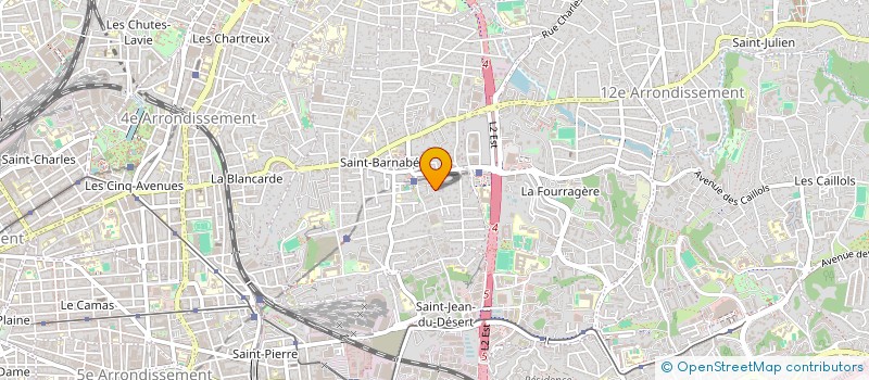 localisation de l'entreprise SCI 32 RUE GRIGNAN à MARSEILLE