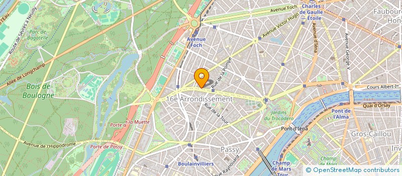 localisation de l'entreprise SCI 321 à PARIS