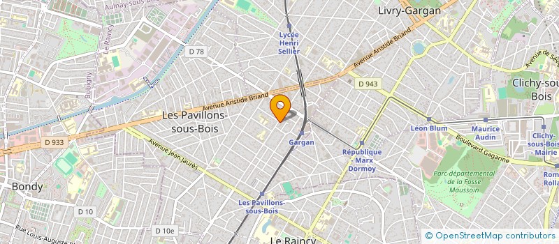 localisation de l'entreprise SCI 33 à LES PAVILLONS-SOUS-BOIS
