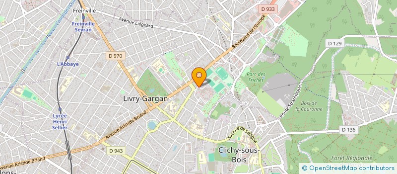 localisation de l'entreprise SCI 33 DESAMBOIS à LIVRY-GARGAN