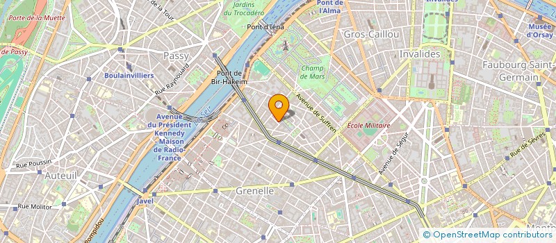 localisation de l'entreprise SCI 33 RUE CHEVERT  PARIS