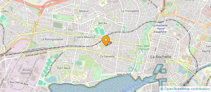 localisation de l'entreprise SCI 33 RUE DE LA COURSE  LA ROCHELLE