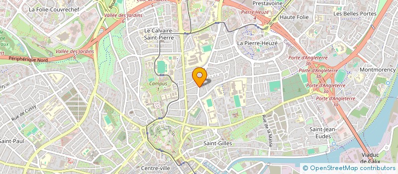 localisation de l'entreprise SCI 33 RUE DES TEINTURIERS à CAEN