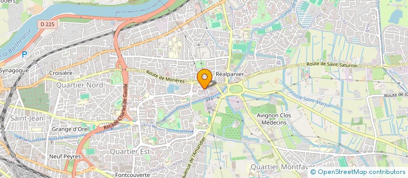 localisation de l'entreprise SCI 330  AVIGNON