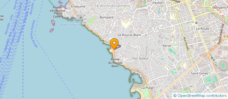 localisation de l'entreprise SCI 331 CORNICHE à MARSEILLE