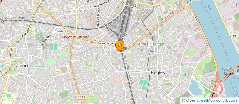localisation de l'entreprise SCI 3340 ANATOLE FRANCE à BEGLES