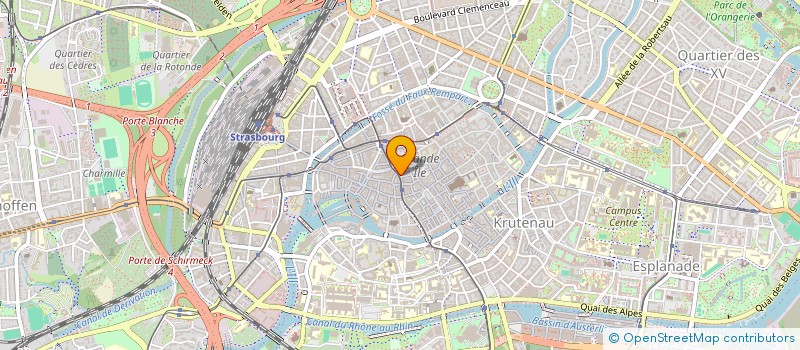 localisation de l'entreprise SCI 337  STRASBOURG