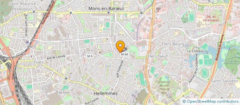 localisation de l'entreprise SCI 33BIS à LILLE