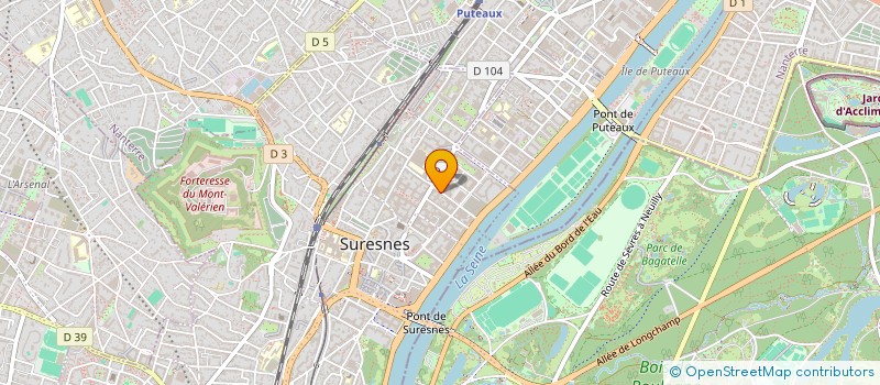 localisation de l'entreprise SCI 33BM  PARIS