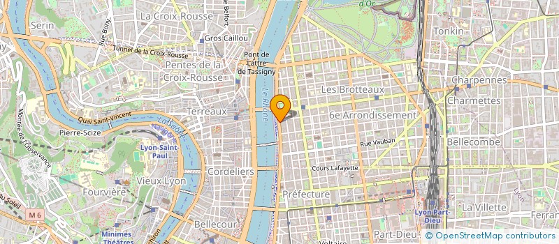 localisation de l'entreprise SCI 33DOUMER  LYON