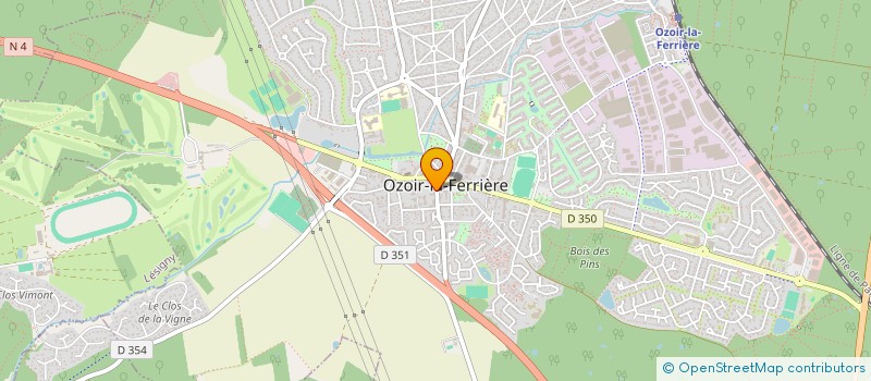 localisation de l'entreprise SCI 34 AV GENERAL DE GAULLE à OZOIR-LA-FERRIERE