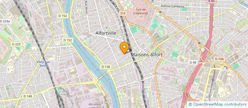 localisation de l'entreprise SCI 34 CAMELIAS à ALFORTVILLE
