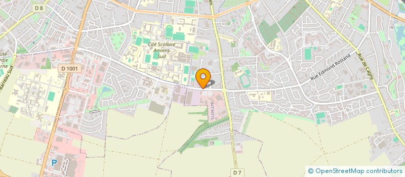 localisation de l'entreprise SCI 34 DUMAS à AMIENS