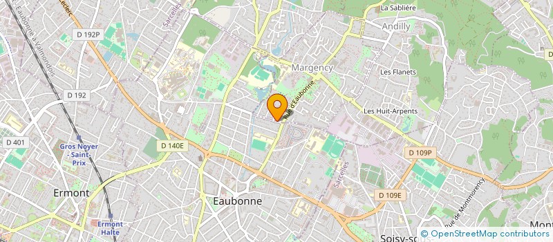 localisation de l'entreprise SCI 34 EDGAR QUINET à EAUBONNE