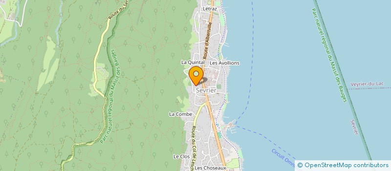 localisation de l'entreprise SCI 3412  SEVRIER