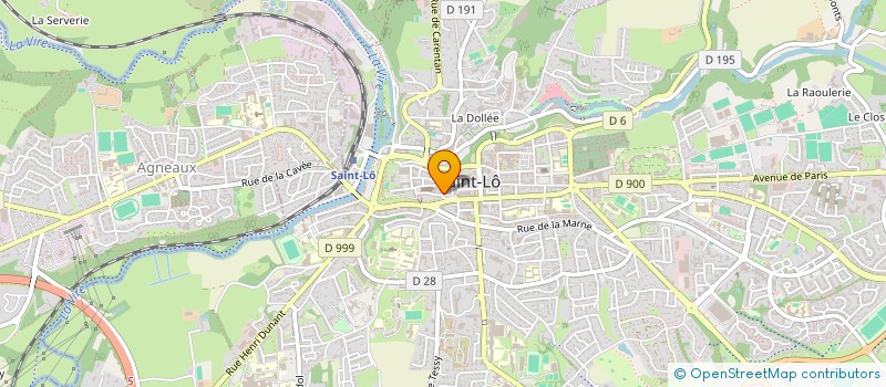 localisation de l'entreprise SCI 345 AMES  SAINT-LO