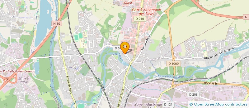 localisation de l'entreprise SCI 35.15  GOND-PONTOUVRE