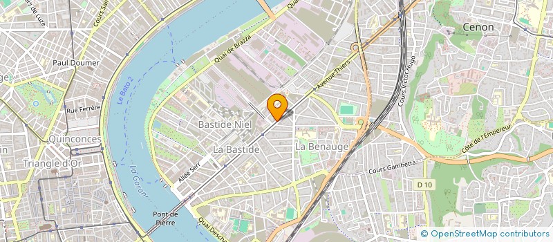 localisation de l'entreprise SCI 35-37 AVENUE THIERS  EYSINES