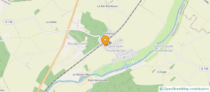 localisation de l'entreprise SCI 35 AVENUE DE BRETAGNE  BEAUCE LA ROMAINE