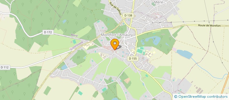 localisation de l'entreprise SCI 35 CALIFORNIA  MONTFORT-L'AMAURY