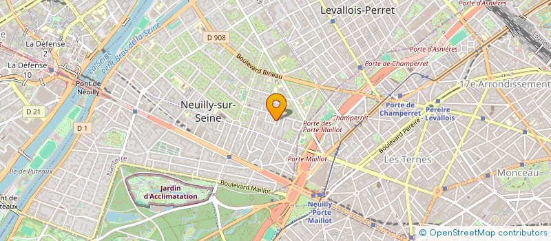 localisation de l'entreprise SCI 35 EGLE à NEUILLY-SUR-SEINE