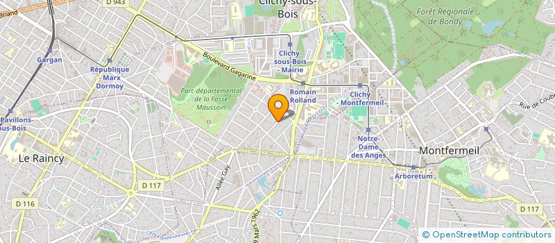 localisation de l'entreprise SCI 35 HB à CLICHY-SOUS-BOIS