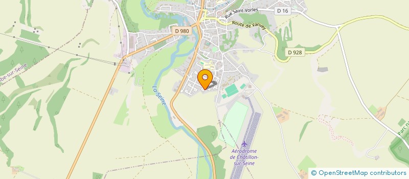 localisation de l'entreprise SCI 35 PONTHIEU  CHATILLON-SUR-SEINE