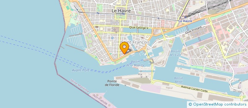 localisation de l'entreprise SCI 35 QUAI  DE SOUTHAMPTON à LE HAVRE