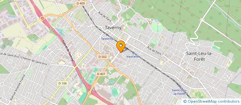 localisation de l'entreprise SCI 35 RUE DE L'ANGLE DROIT  TAVERNY