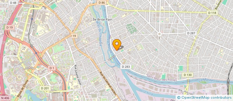 localisation de l'entreprise SCI 35 RUE DE LA VARENNE à SAINT-MAUR-DES-FOSSES