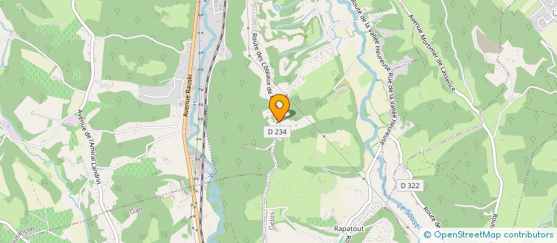 localisation de l'entreprise SCI 35 RUE MONPEZAT  GELOS