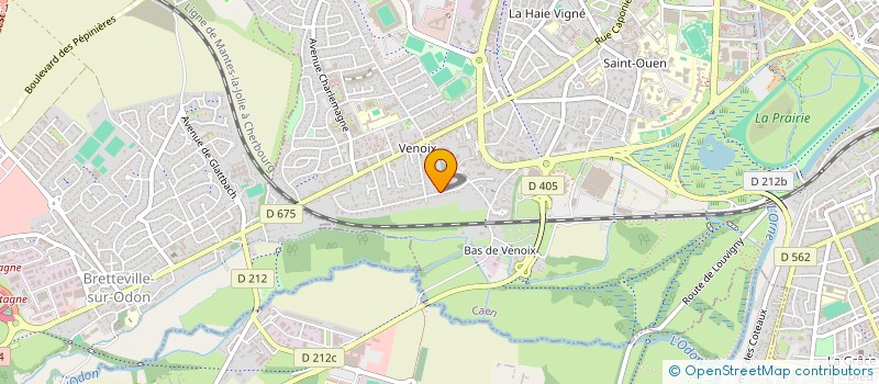 localisation de l'entreprise SCI 35 RUE SAINT SAUVEUR à CAEN