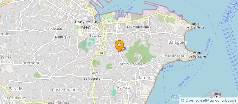 localisation de l'entreprise SCI à LA SEYNE-SUR-MER