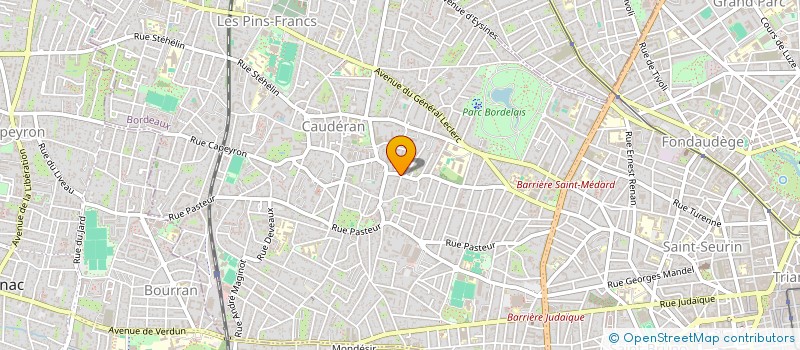 localisation de l'entreprise SCI 356  BORDEAUX