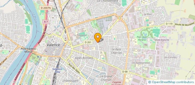 localisation de l'entreprise SCI 35AJC à MONTELIER