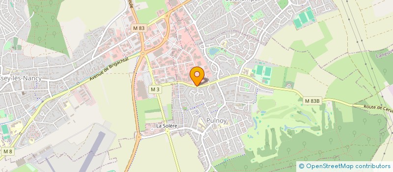 localisation de l'entreprise SCI 36 DE GAULLE  PULNOY