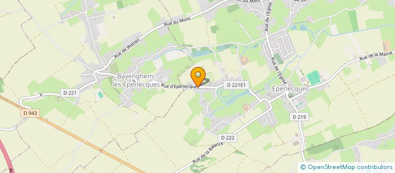 localisation de l'entreprise SCI 36 LES MOULINS  EPERLECQUES