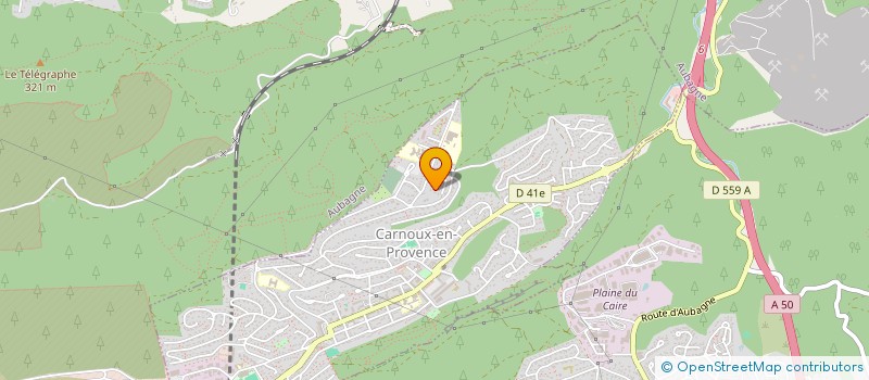 localisation de l'entreprise SCI 36 RUE MONTGRAND  ALLAUCH