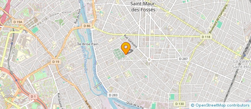 localisation de l'entreprise SCI 37 39 ELIAS HOWE à SAINT-MAUR-DES-FOSSES