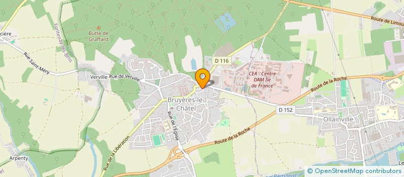 localisation de l'entreprise SCI 37  BRUYERES-LE-CHATEL