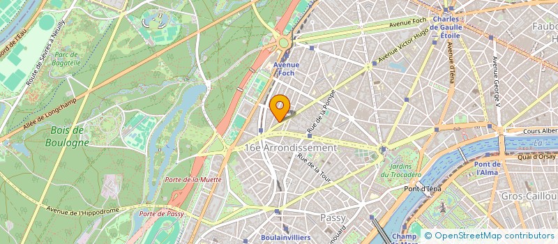 localisation de l'entreprise SCI 37 AVENUE PAUL DOUMER  PARIS