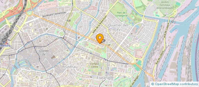 localisation de l'entreprise SCI 37 FERME  STRASBOURG